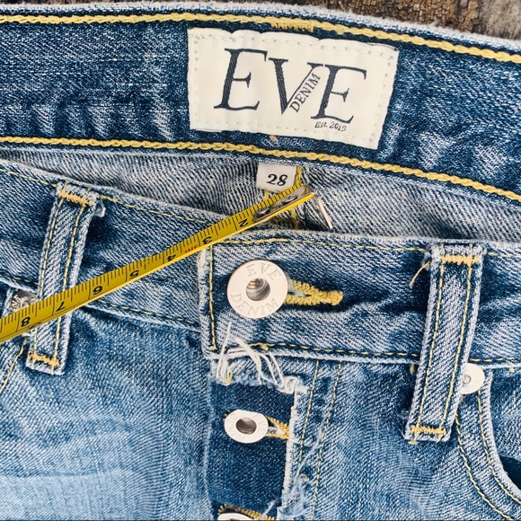 EVE DENIM Silver Bullet Embossed Distressed - Picture 15 of 16